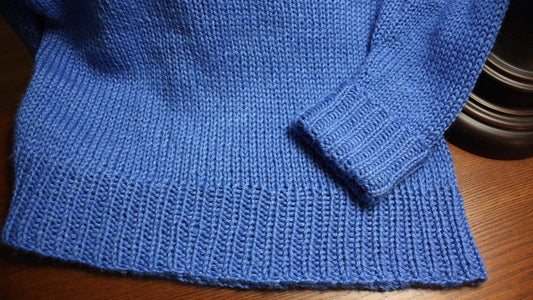 Blocking Uneven Ribbing